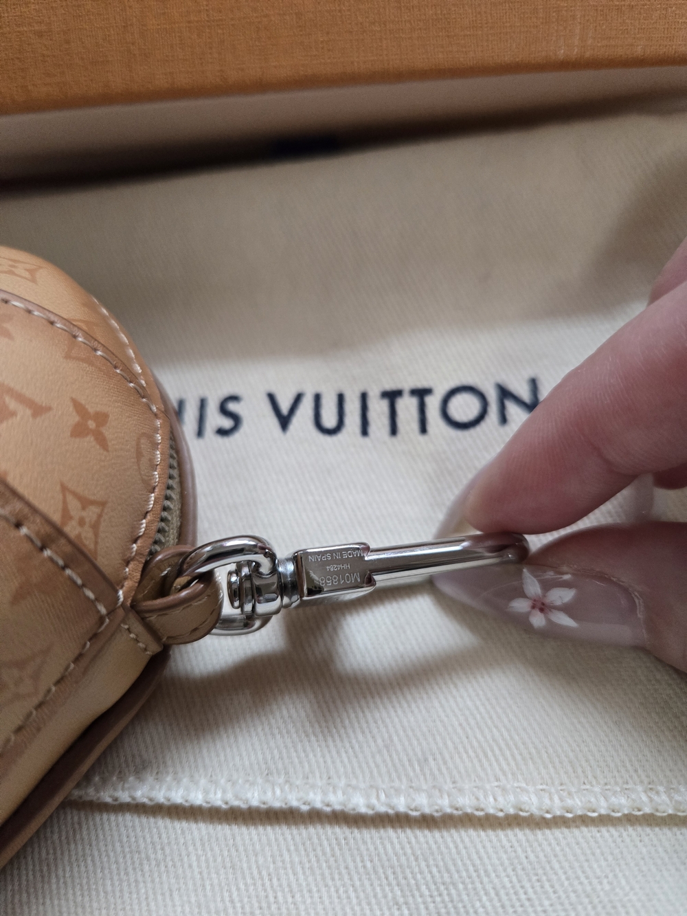 Louis Vuitton Monogram Croissant Bag Charm - Picture 2 of 4